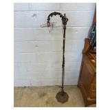 Vtg. Cast Iron Floor Lamp