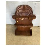 Vtg. Hanging Spoon Rack