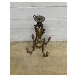 Early Hanging Cast Metal Painted Light