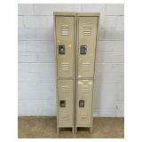 (2) Metal Lockers