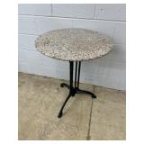 Granite Top End Table