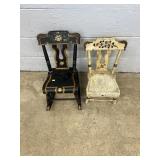 (2) Paint Decorated Child