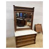 Victorian Bureau w/ Mirror