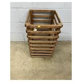 Wooden Slatted Bin