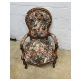 Victorian Upholstered Arm Chair
