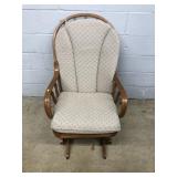 Modern Oak Platform Rocker