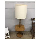 Modern Oak Floor Lamp