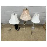 3 Table Lamps