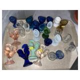 Art Glass Salts and Figurines
