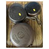 Wagner and Griswold Frying Pans