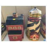 (4) Ceramic Cookie Jars