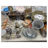 Wall Clock, Radio, Home Decor