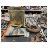 Hand Saws, Waste Can, Magazine Rack