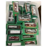 Hess Miniatures with Storage Tote and Lid