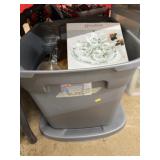 Pattern Glass, Storage Tote/Lid