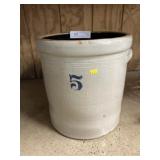 5 Gallon Straight Sided Storage Crock
