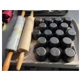 Griswold Muffin Pans with Rolling Pins