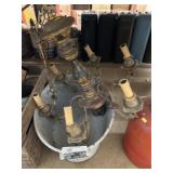 Wash Tub, Hanging Light