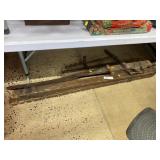 Straw Cutter, Bar Clamps, Auger