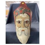 Tin Santa Form Candle Holder