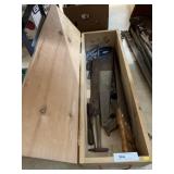 Saws, Hand Tools and Wooden Storage Box