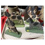 (6) Menno Folk Art Dog Stand-Ups