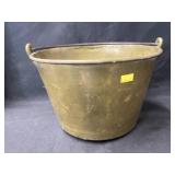 19th Century Brass Pail