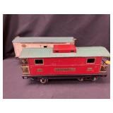 Lionel Standard Gauge Caboose with Livestock Car