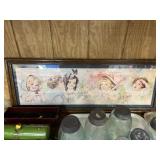 Framed Yankee Label Bread Framed Advertisement