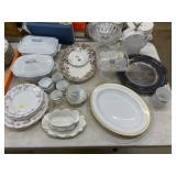 Chinaware, Serving Dishes, Glass Compote