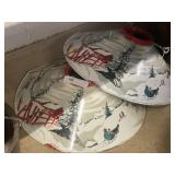 (2) Vintage Pressed Steel Christmas Tree Stands