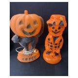 (2) Blow Mold Jack O