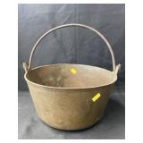Cast Brass Pail