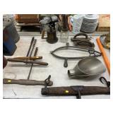 Oil Can, Torch, Augers