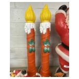 (2) Blow Mold Candles