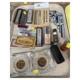 Klein Chocolate Ashtrays with Harmonicas