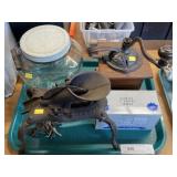 Cherry Stoner, Coffee Mill, Glass Canister