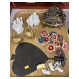 Bureau Boxes, Pins, Wall Sconce