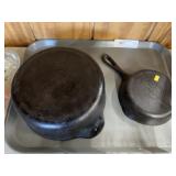 Griswold Dutch Oven and Frying Pan