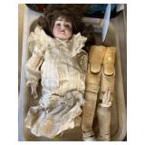 Unattached A&M Porcelain Doll