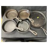 Wagner Ware Griddle and Frying Pans