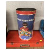 Vintage Erector Set with Building Blocks