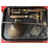 Vintage Monkey Wrenches with Beam Scale