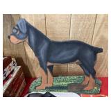 Menno Folk Art Stand-Up Dog