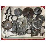 Vintage Tin Soldered Cookie Cutters