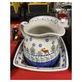 Hand Painted Polish Pottery