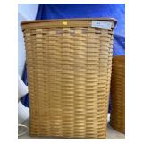 Large Longaberger Basket/Hamper with Lid