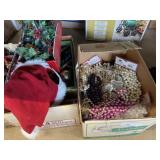 (4) Boxes of Christmas Ornaments and Decor