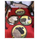 Menno Folk Art Wall Plaques
