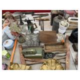 Telephone, Table Light, Bow Saw